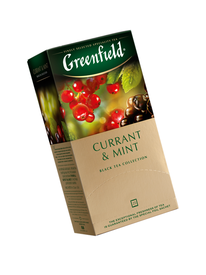 Greenfield must tee Currant&Mint 1,8g*25