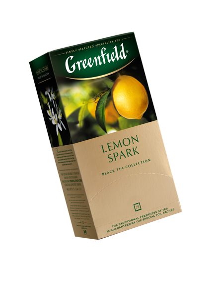 Greenfield must tee Lemon Spark 1,5g*25