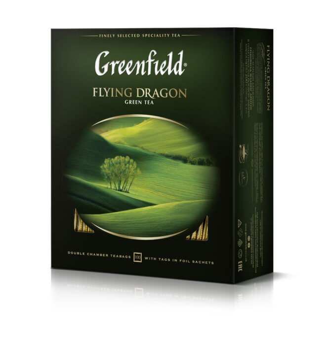 Greenfield roheline tee Flying Dragon 2g*100
