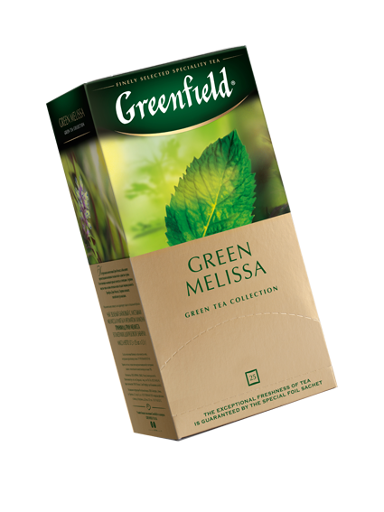 Greenfield roheline tee Green Melissa 1,5g*25