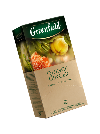 Greenfield roheline tee Quince Ginger 2g*25