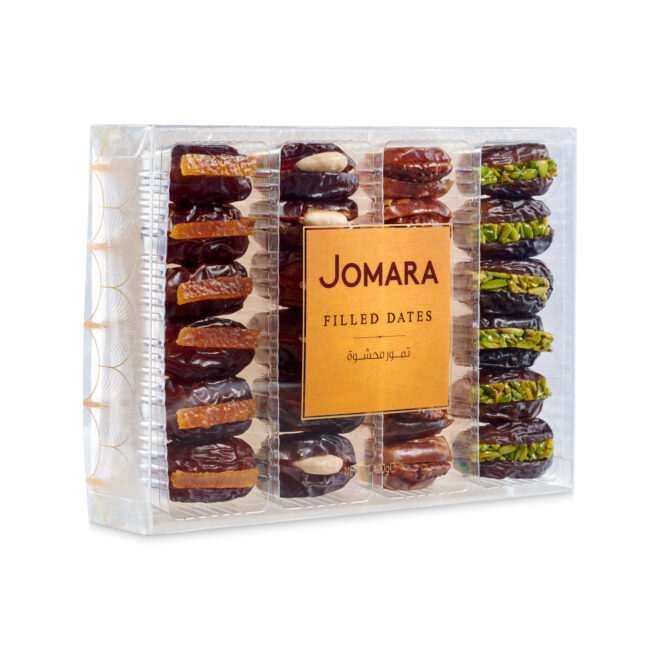 Jomara Täidetud datlid assortii 400 g ( 4 sorti)